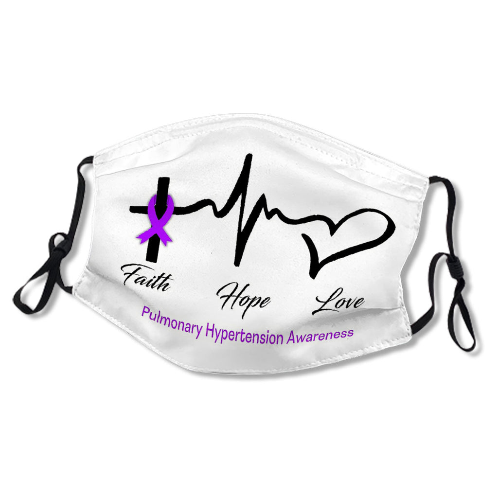 Faith Hope Love Pulmonary Hypertension Awareness No.23NEWR