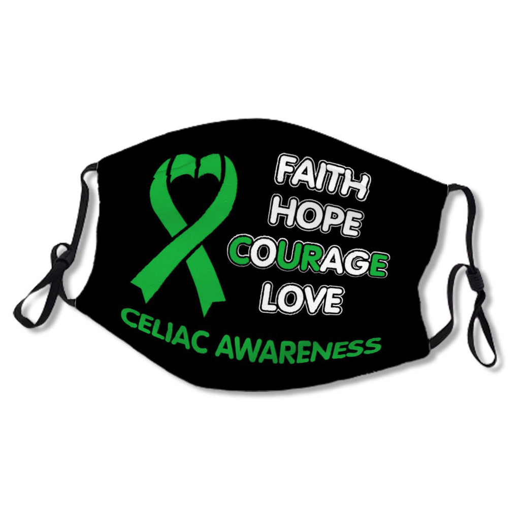 Faith Hope Courage Love...Celiac Cloth NO. 24BV2G