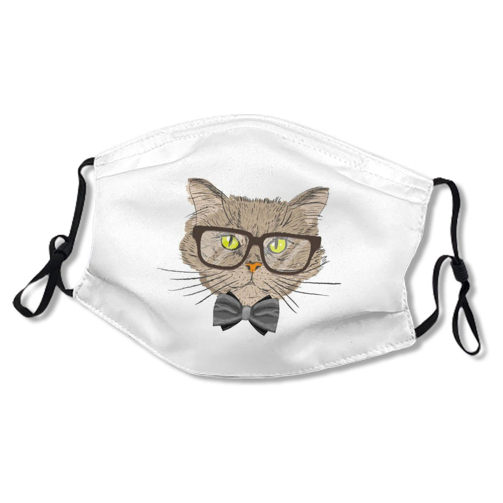 Portrait Of Hipster Cat No.26D7NH