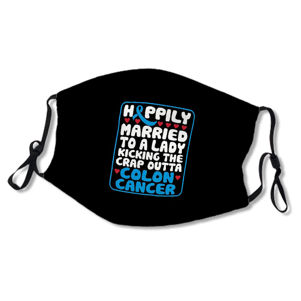 Wife Fighting Colon Cancer Support Husband Quote Funny No.2HXITL