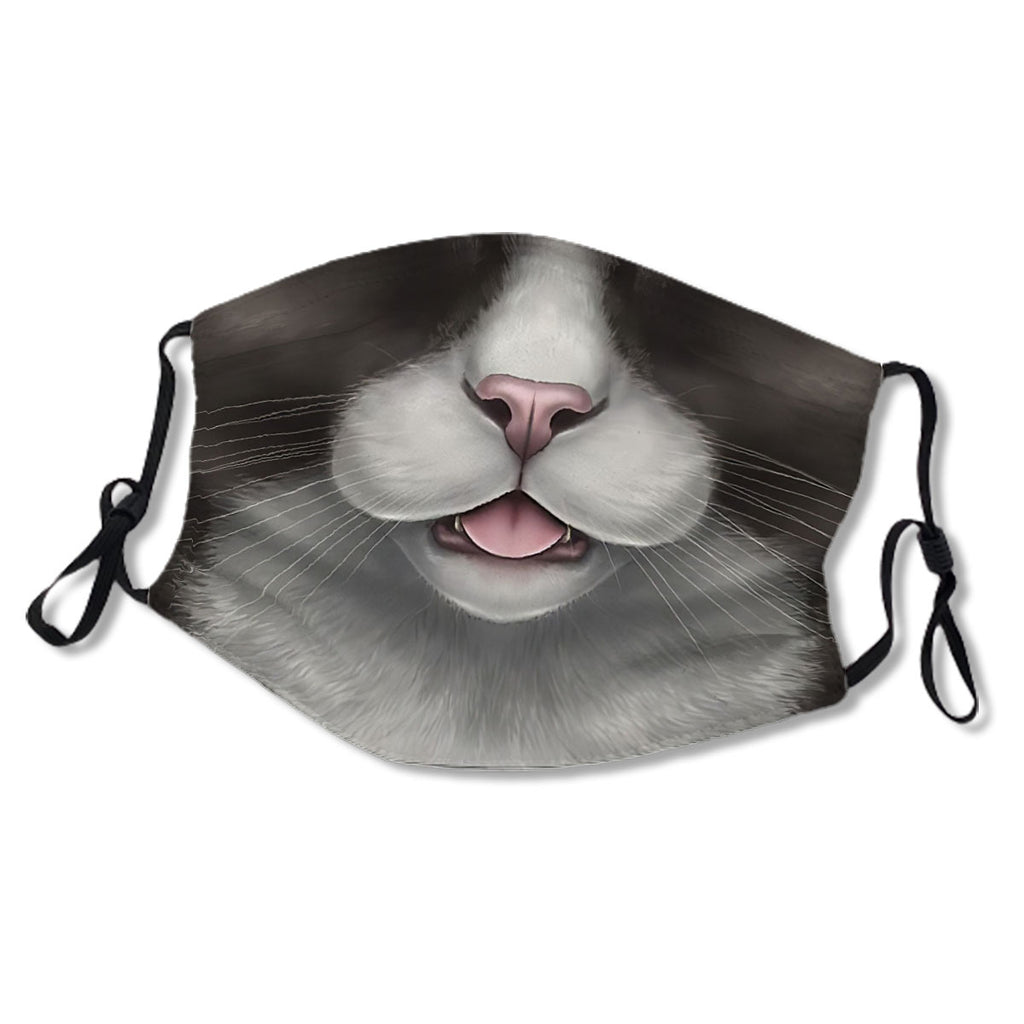 Dust Resistance 5-Layer Filter Tuxedo Cat Blep Face NO 2XX2HG