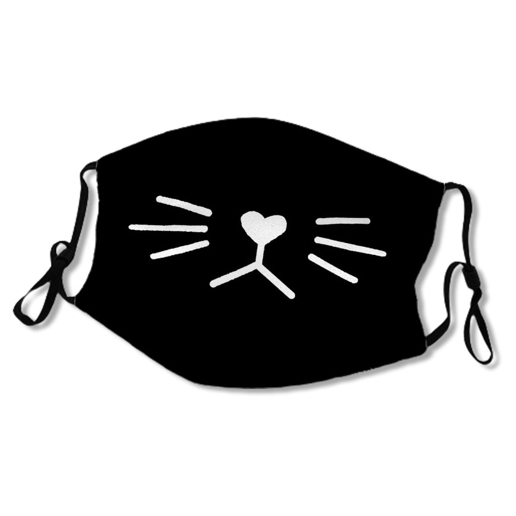 Dark Kitty whiskers Face mask Mask No.3FLTMY