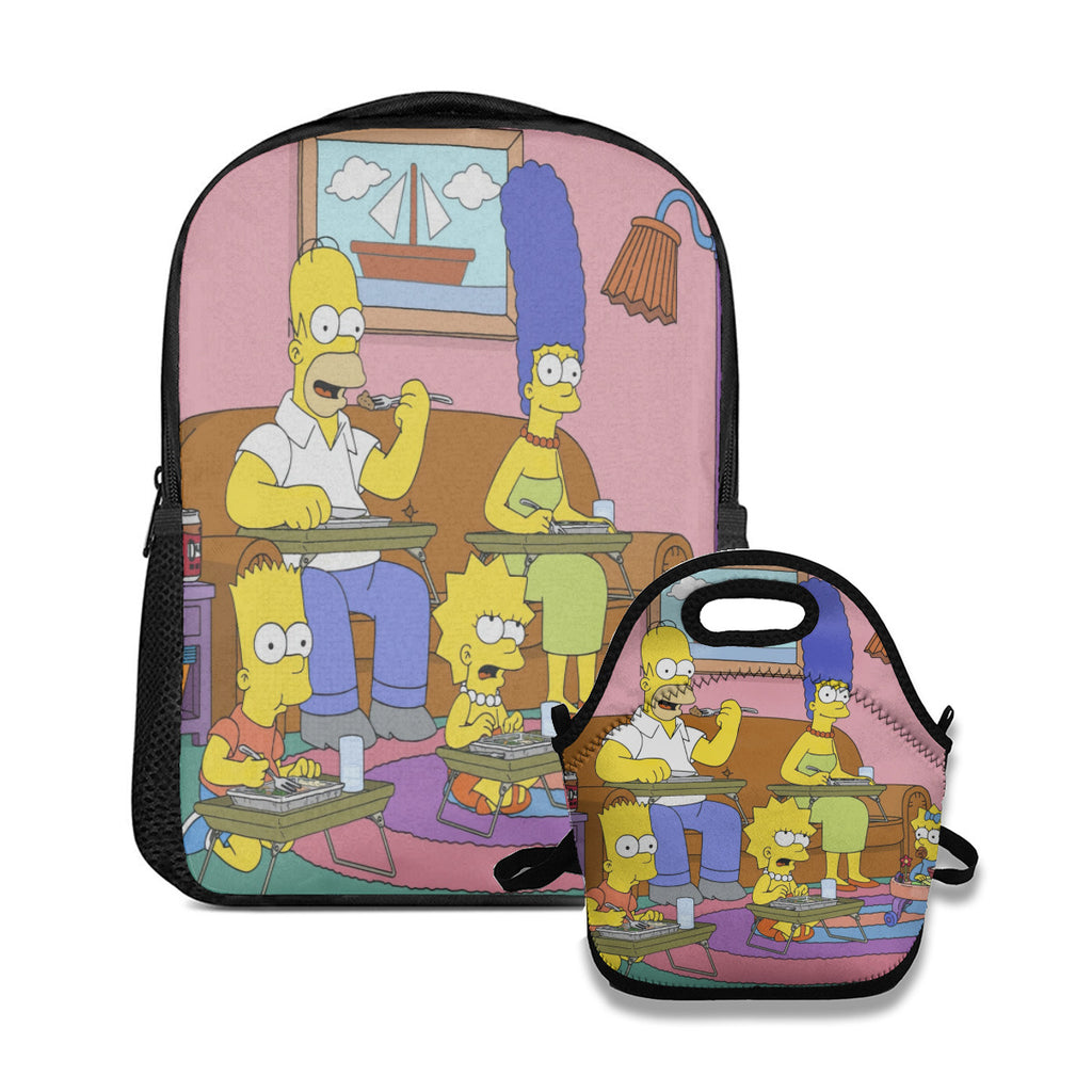 Lightweight and cute backpack and meal bag No.3G5AQN