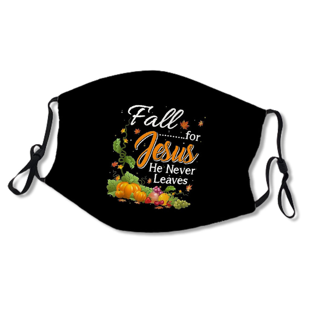 Fall For Jesus He Never Leaves Mask No.3Ki5B7