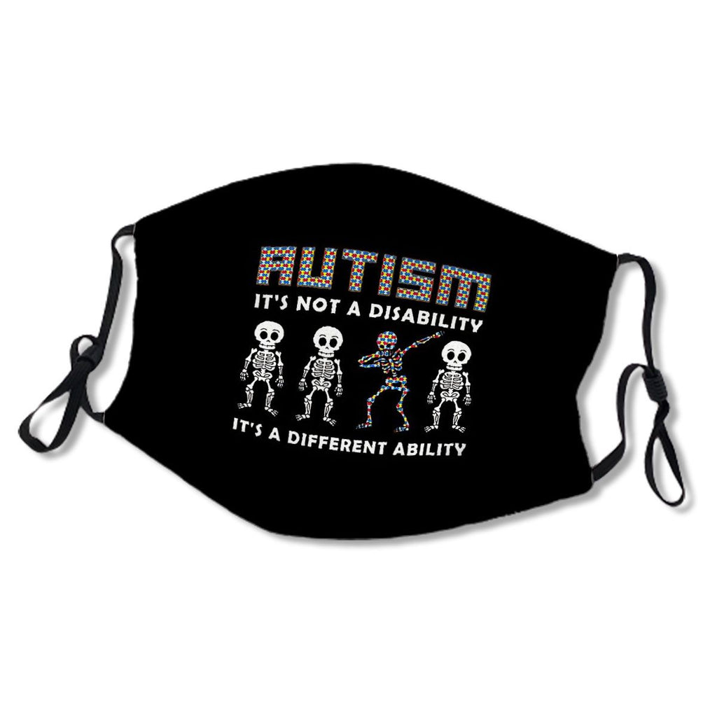 Autism It's not a Disability It's a Different Ability Boys Girls Kids Moms Dads No.3PONYF