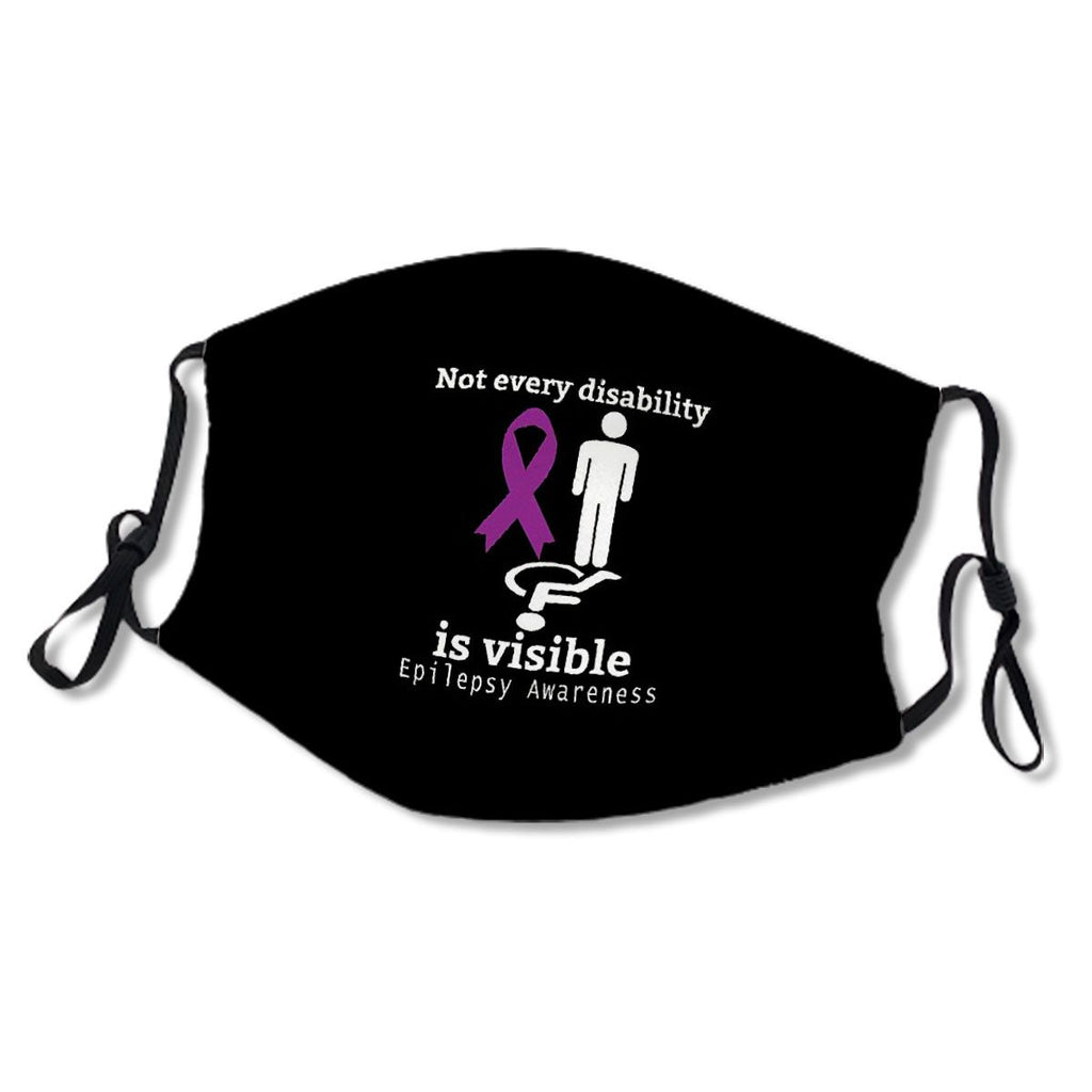 Not Every Disability is Visible Epilepsy Awareness Face No.3UBZPV