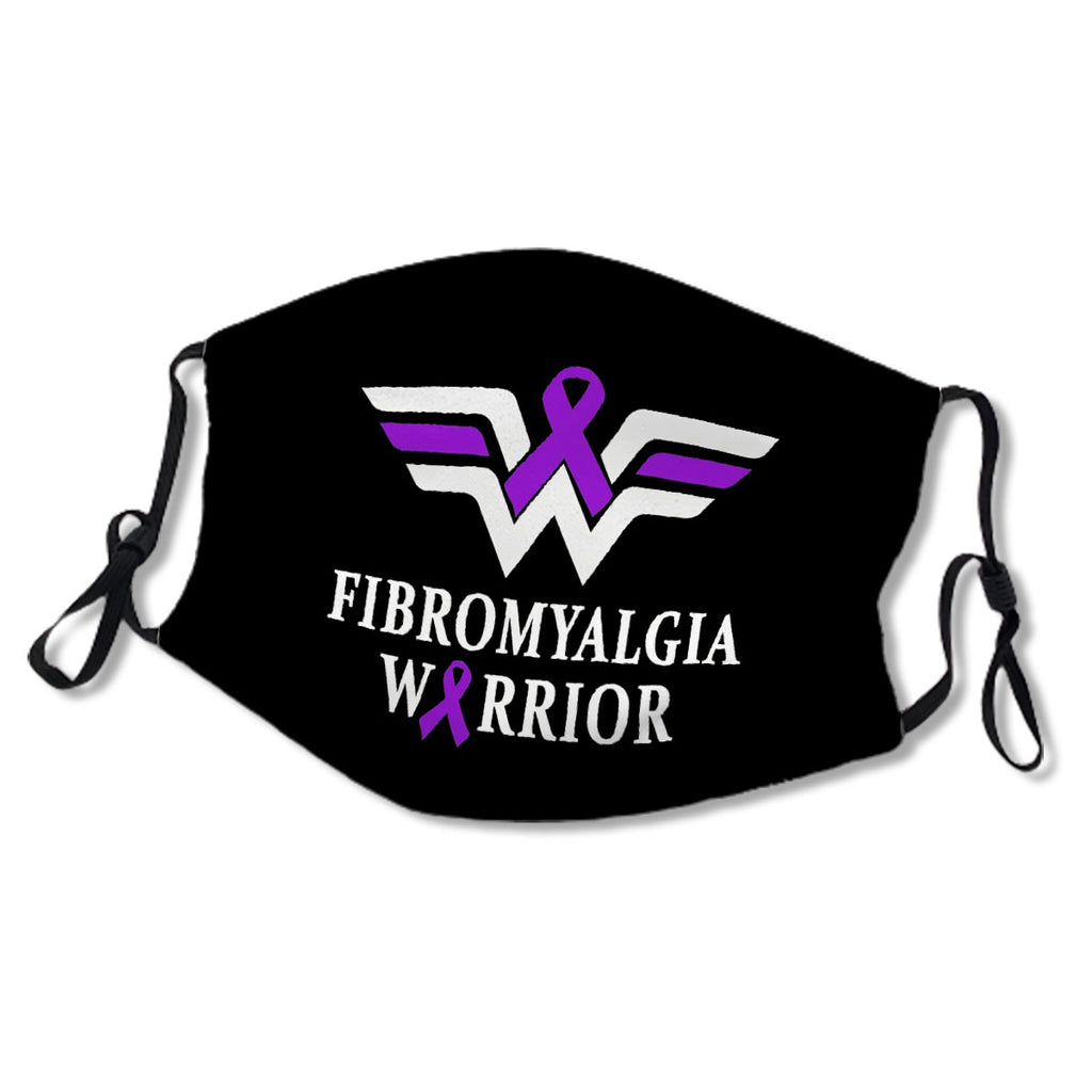 Fibromyalgia Warrior Awareness Purple Ribbon Gift No.3UNDRW