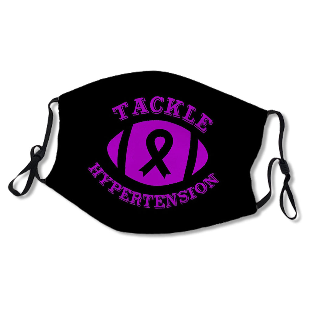 Tackle Hypertension Awareness Football Ribbon No.425GSB