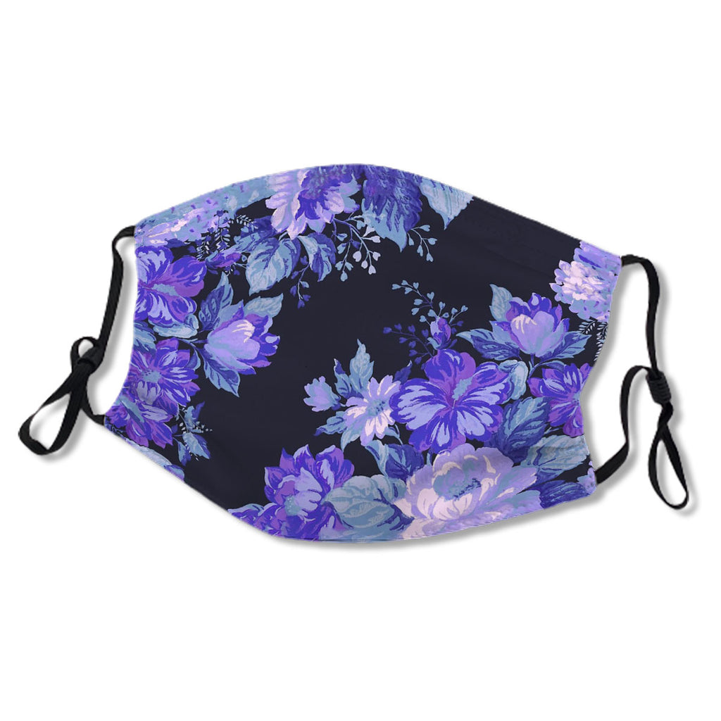 Midnight Floral Pattern No.4DD5PQ