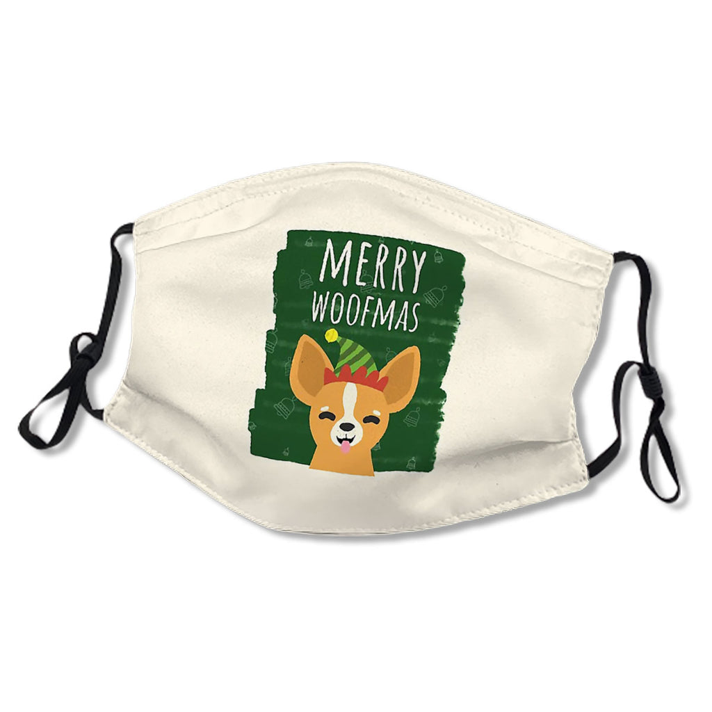 Merry Woofmas Christmas Festive Elf Hat Chihuahua No.4FDJVD