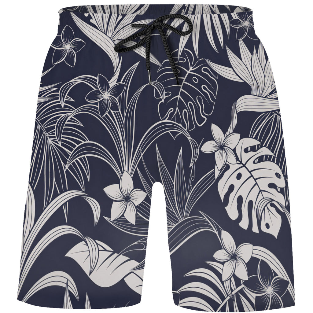 Teen's Swim Trunks Quick Dry Beach Shorts Summer Casual Printing Beach Pants for Boys Girls No.5GHUJP