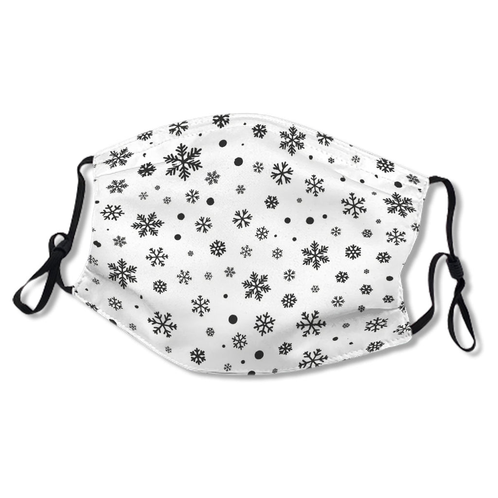 Snowflake Winter Snow Line Seamless Pattern No.5I6XBZ