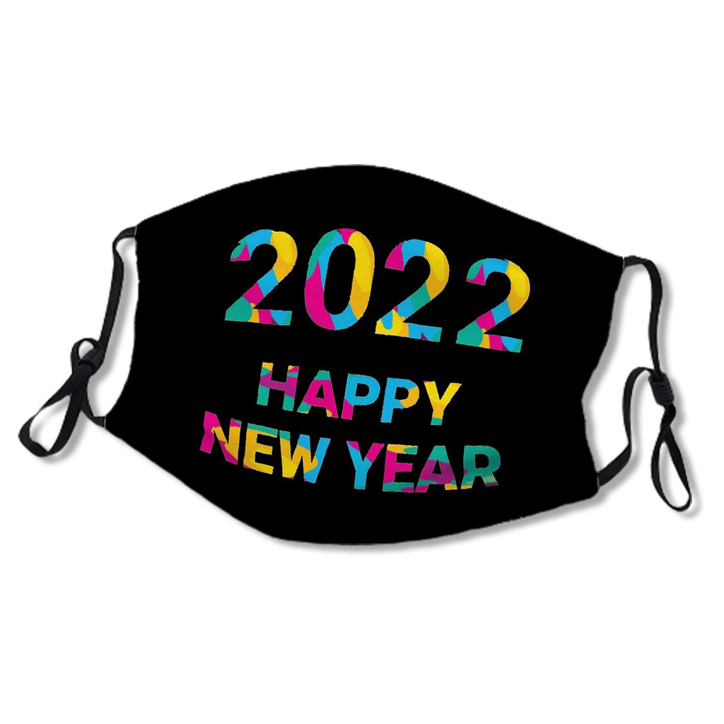 Happy New Year 2022 Mask No.5L2345