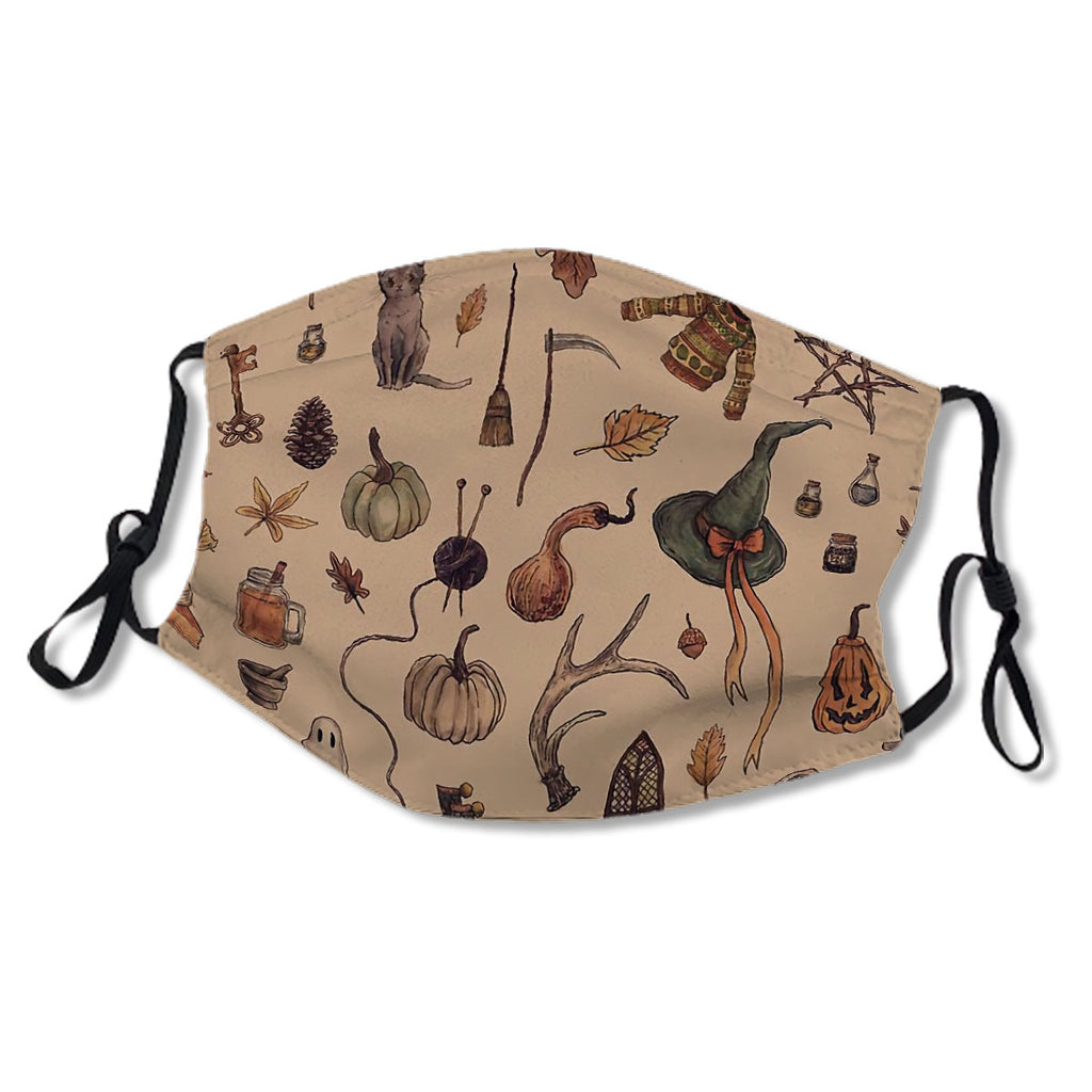 Rustic Brown Cozy Crone Mask No.5OE8G9