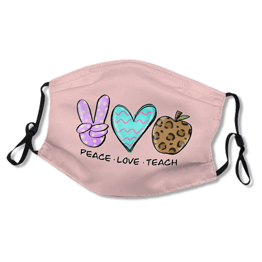 peace love teach No.5YJGQG