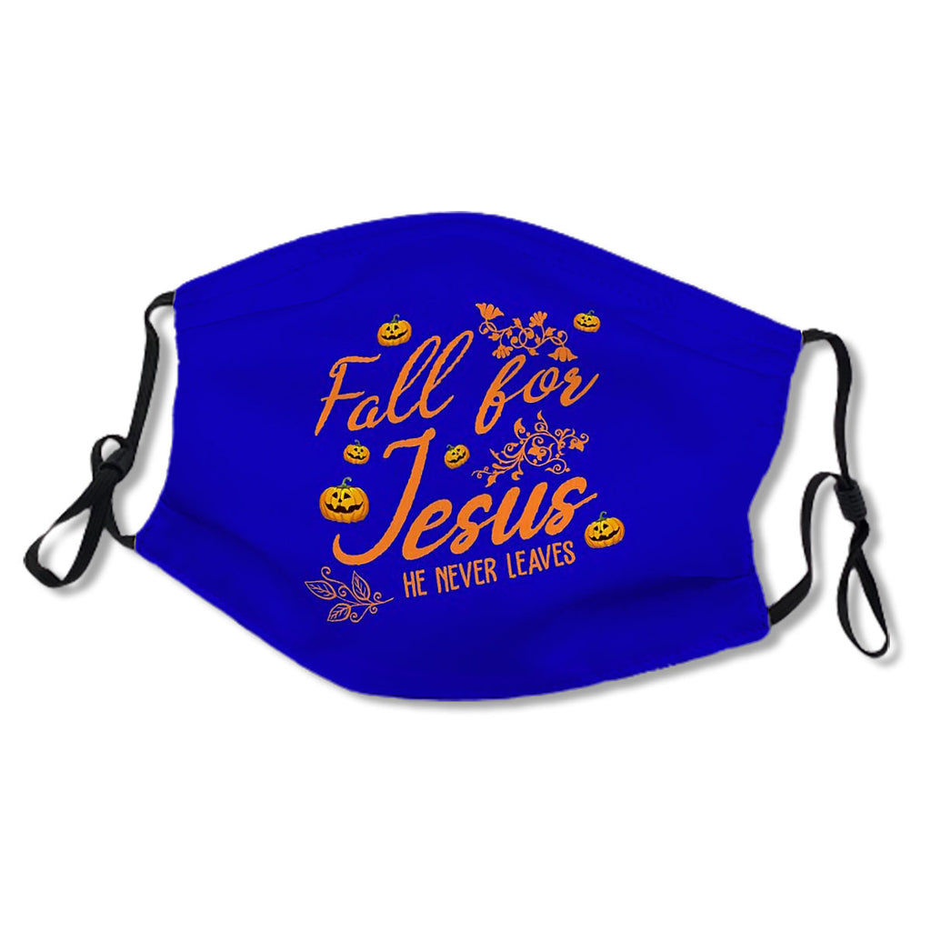 Fall For Jesus He Never Leaves Mask No.62Fodx