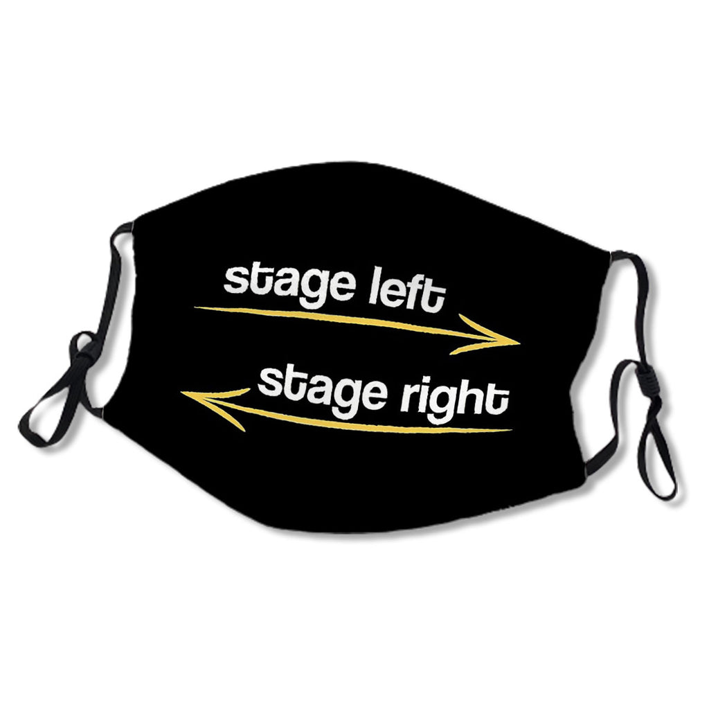 Stage Left Stage Right Theater Theatre Musical Drama No.64RE3C