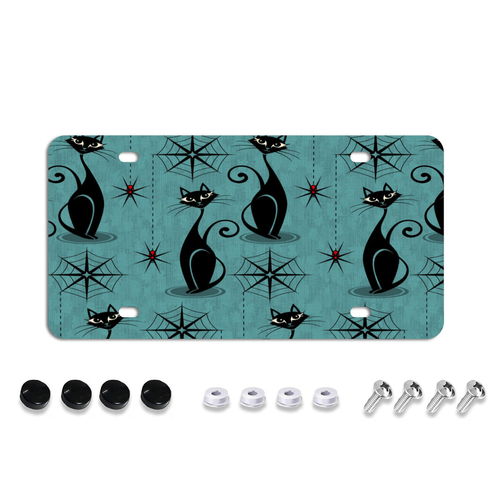 License Plate Covers, Unbreakable Tag Cover to Protect Your Car Front and Rear Plates, Fits All Standard US Plates, Screws Included No.66JON8