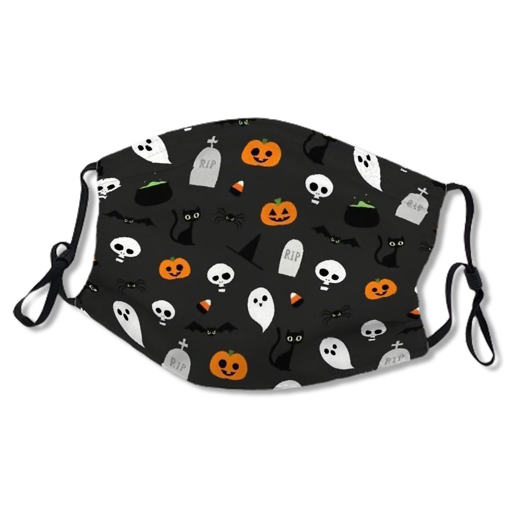 Halloween Patterns Mask No.6CC6RA