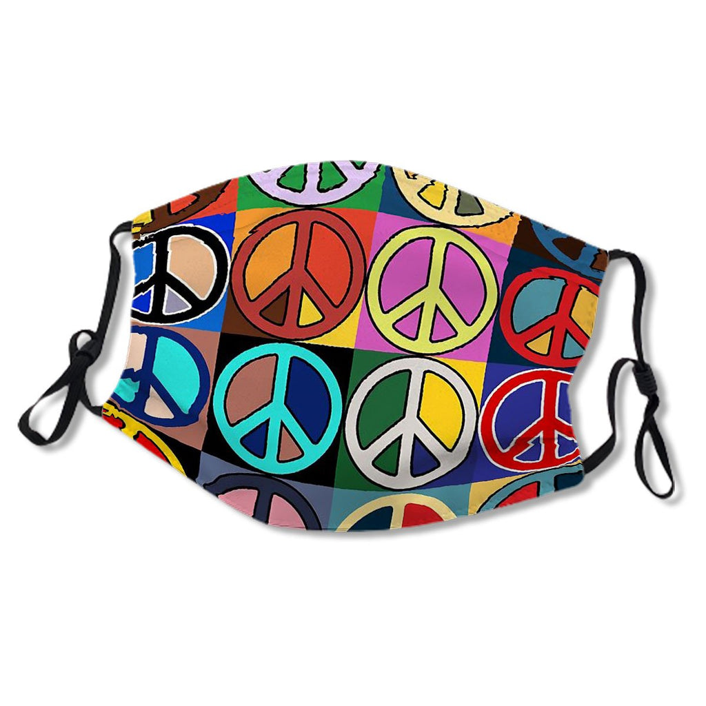 Peace Mosaic Kids/Adult Mask No.6CF2SH