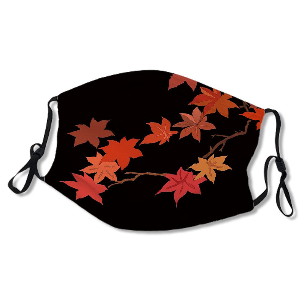 Autumn Maple Leaves, Fall Maple Leaves, Maple Leaf Kids/Adult Mask No.6GX6CS