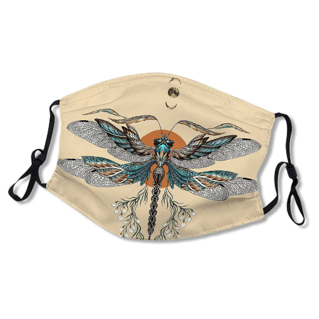 Dragon Fly Tattoo Mask No.6Lyvlm