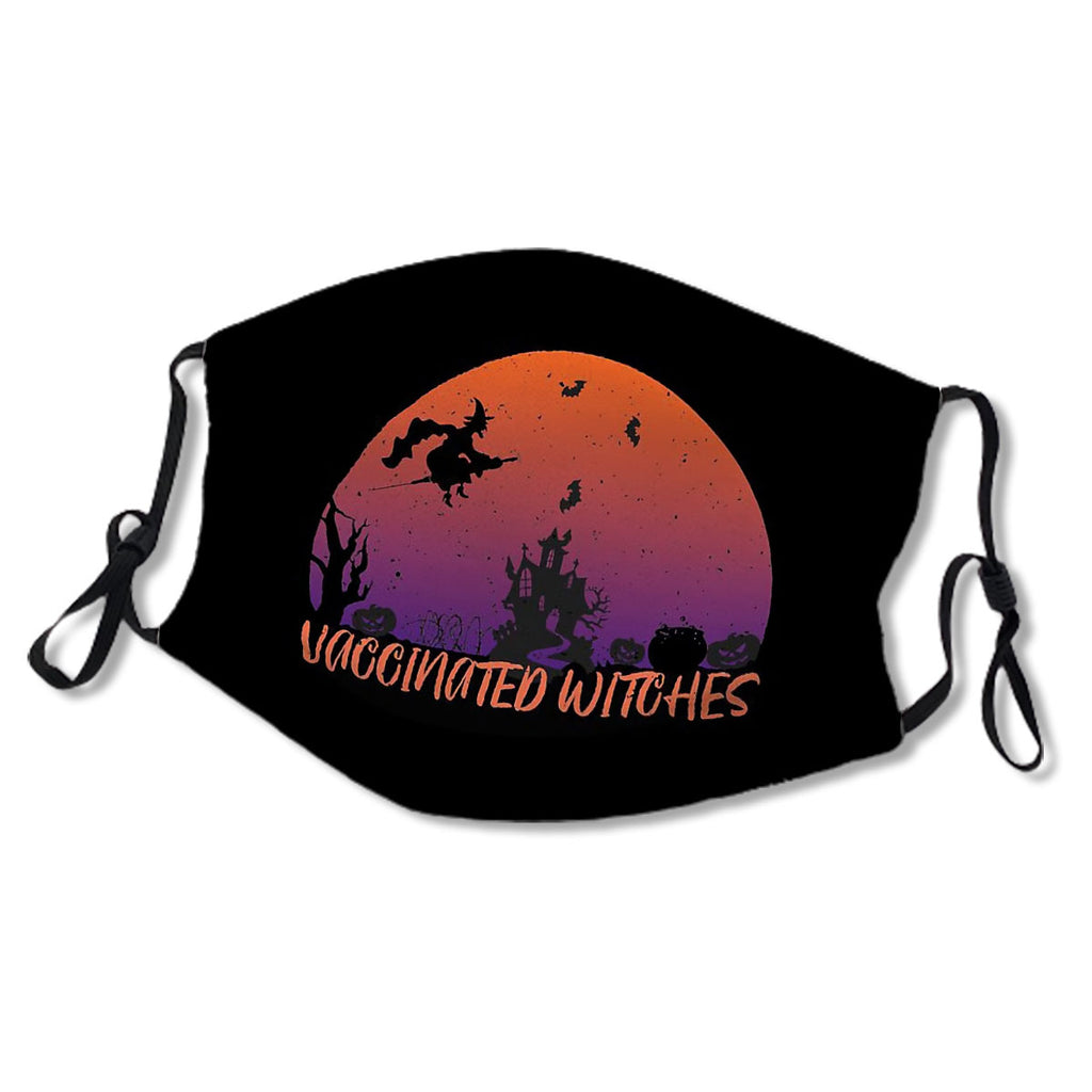 Vaccinated Witches - Fully Vaccinated Witch-Funny I Am Vaccinated Mask No.6V9Rib