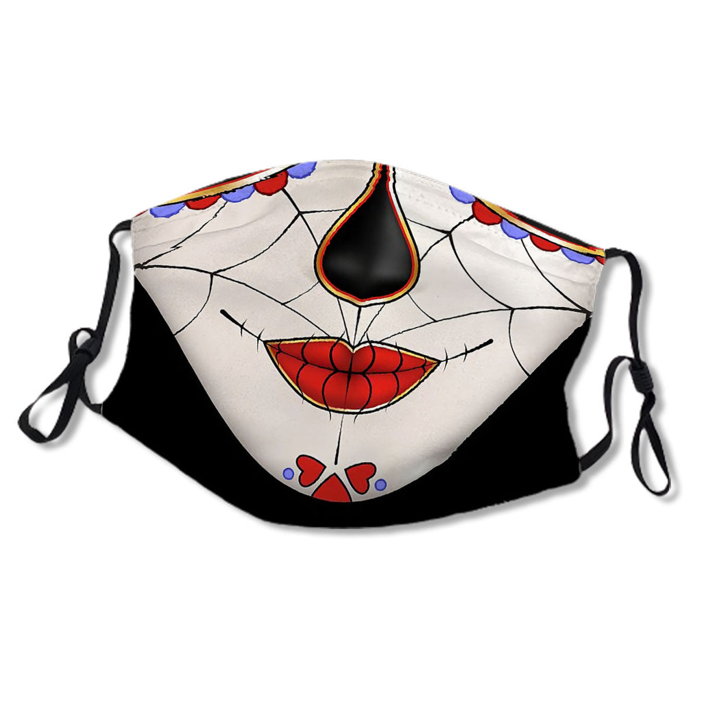 Dia de los Muertos, La Catrina Face Mask Mask No.6WJK6J