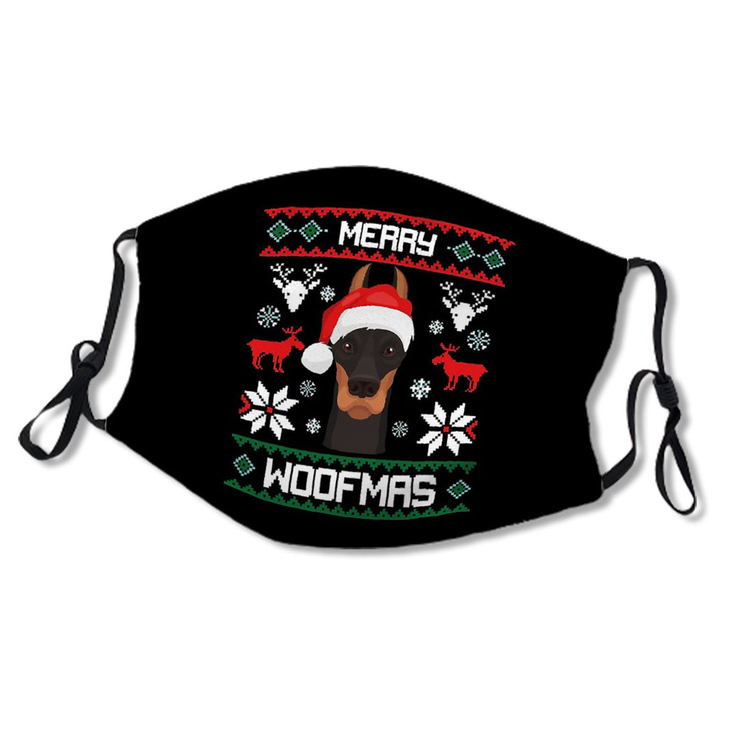 Dobermann Merry Woofmas Christmas Gift No.6ZYXKS