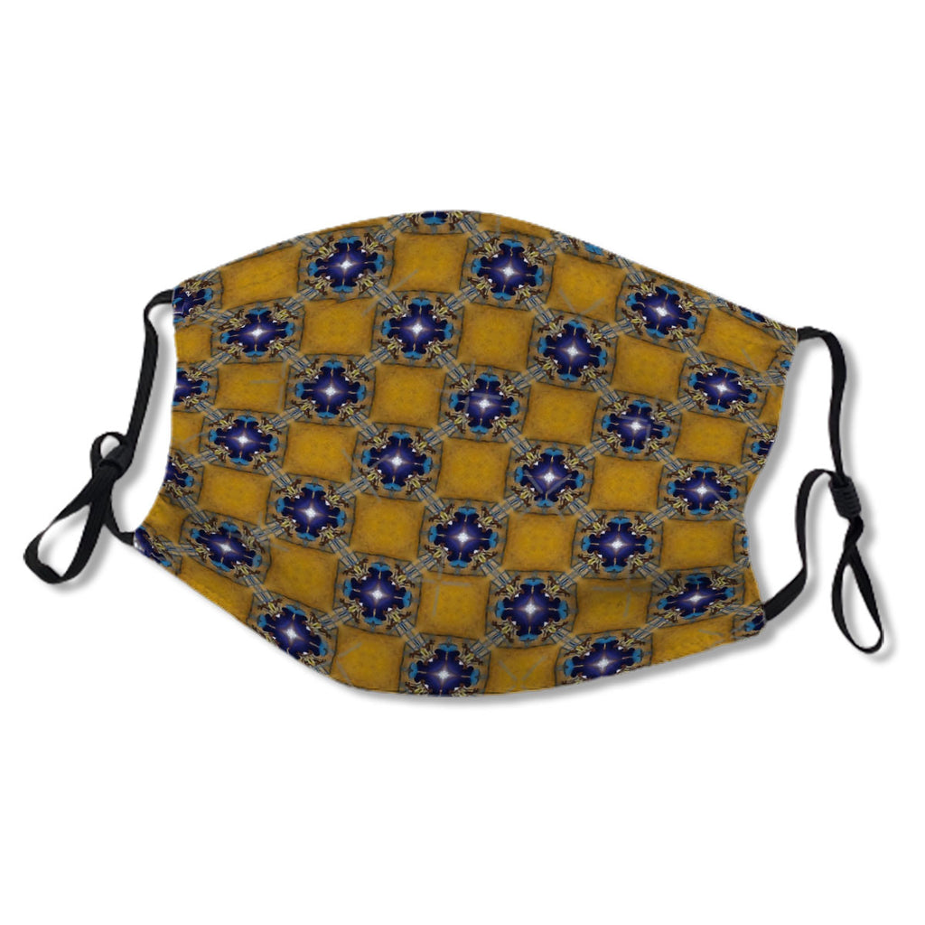 Blue and yellow patterns galore No.74B9VN