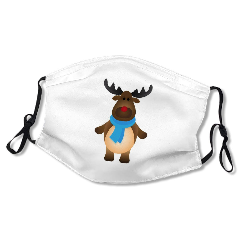 Cute Christmas Reindeer Flat Style Isolated No.79PI63