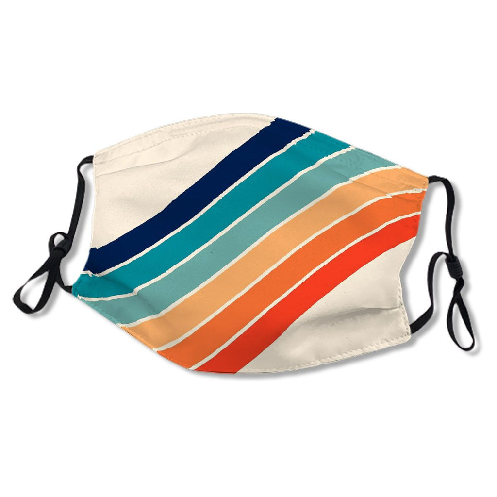 Karanda - Classic 70s Retro Stripes No.7B9KKI
