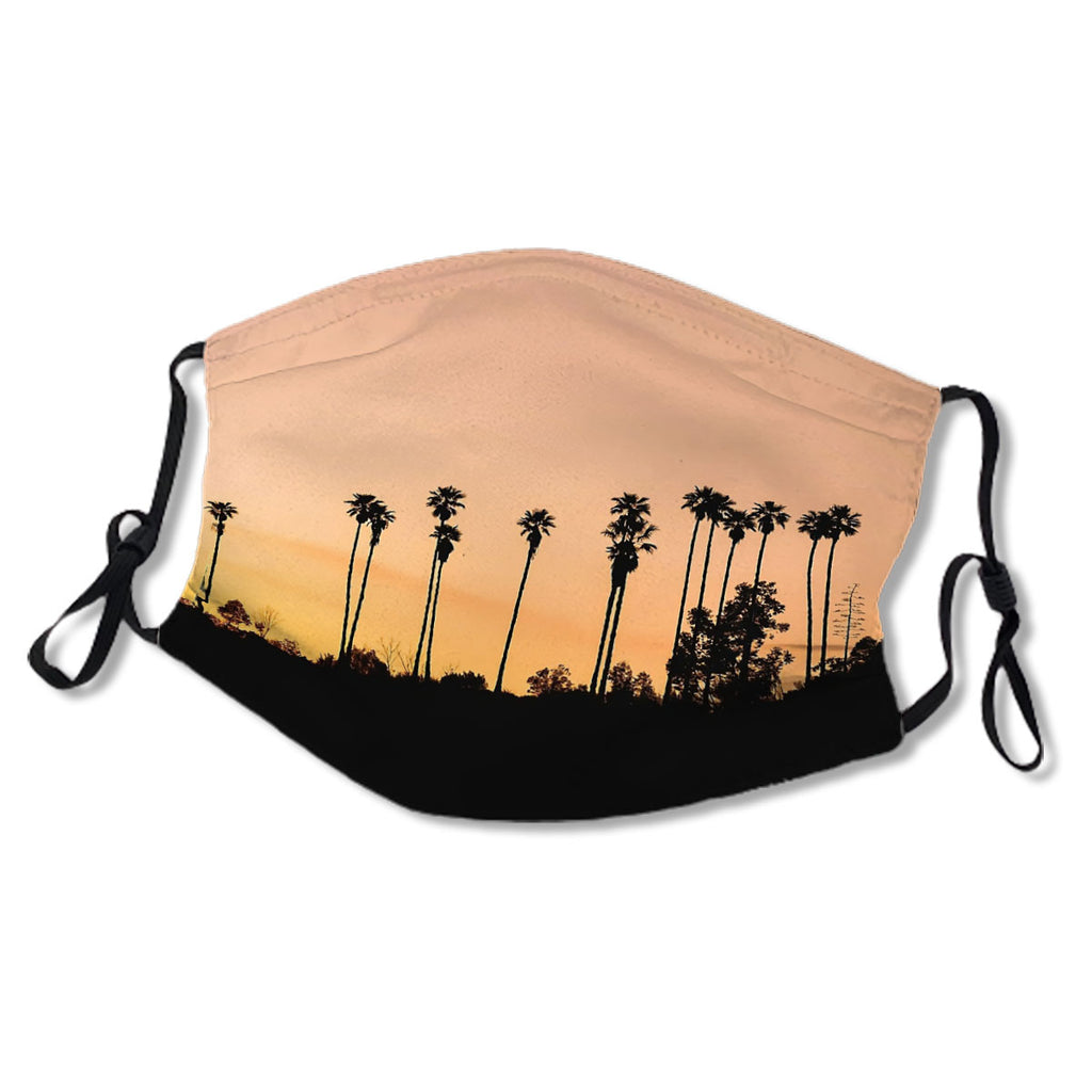 Palm trees at the sunset No.7MWLTH