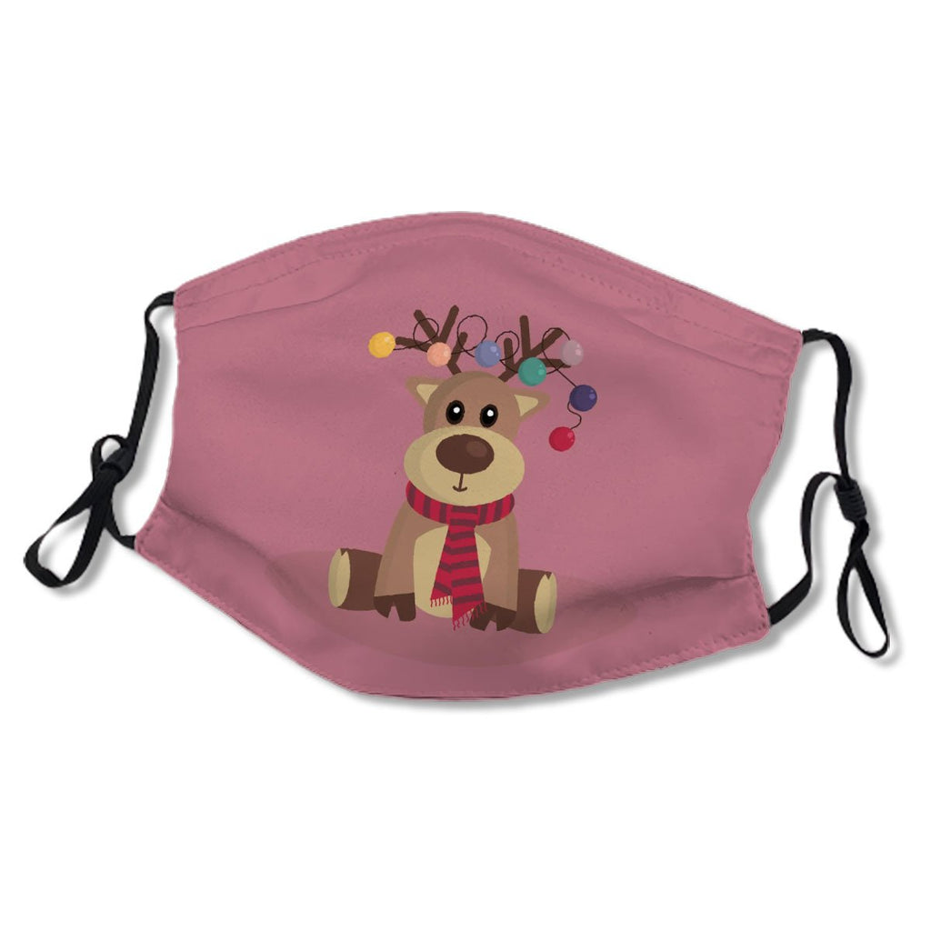 Christmas Deer With Decoration Balls On Antlers No.7UBD6L