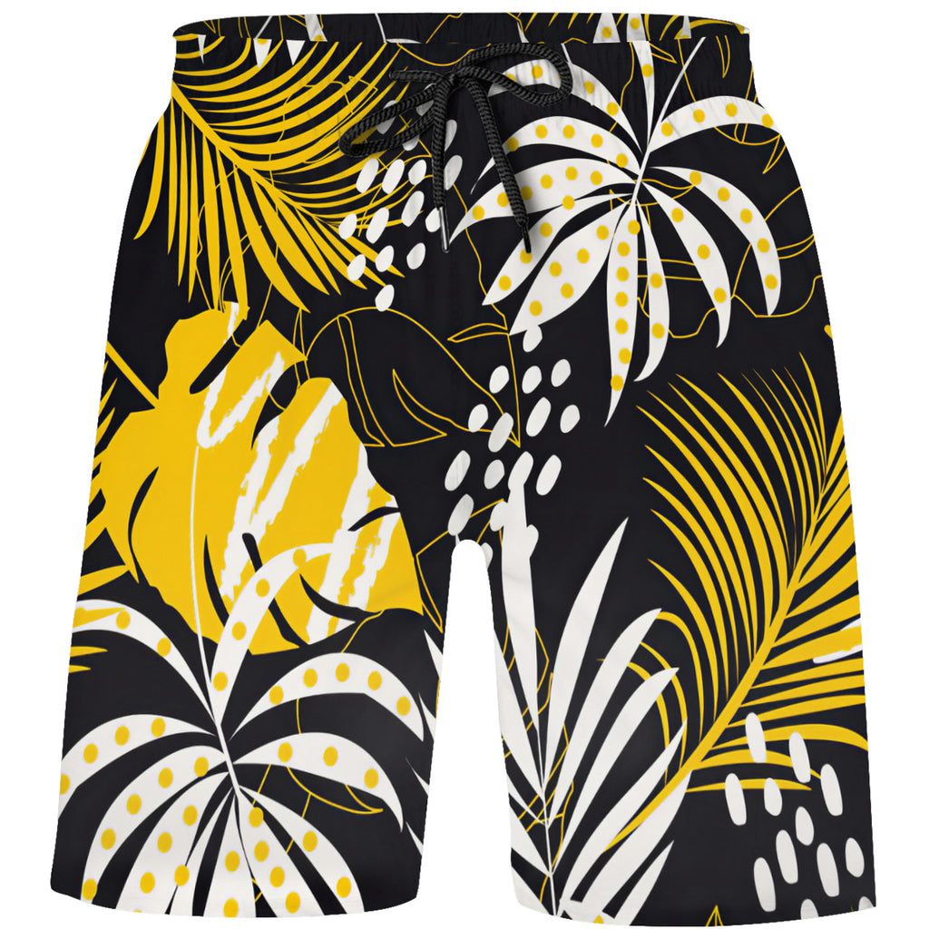 Teen's Swim Trunks Quick Dry Beach Shorts Summer Casual Printing Beach Pants for Boys Girls No.7URKQ7