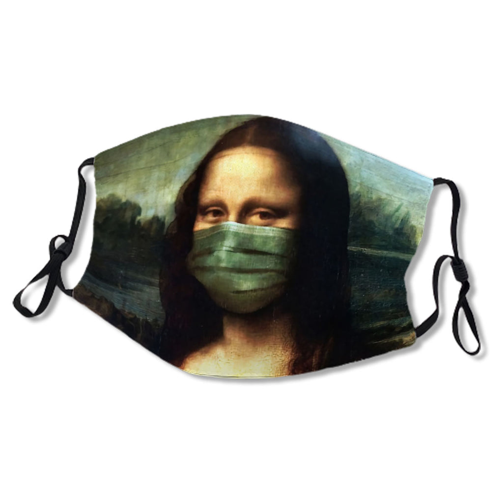 Socially Responsible Mona - Cloth Face, Shirt, Pin (Button), and more! No.7ZKLXT