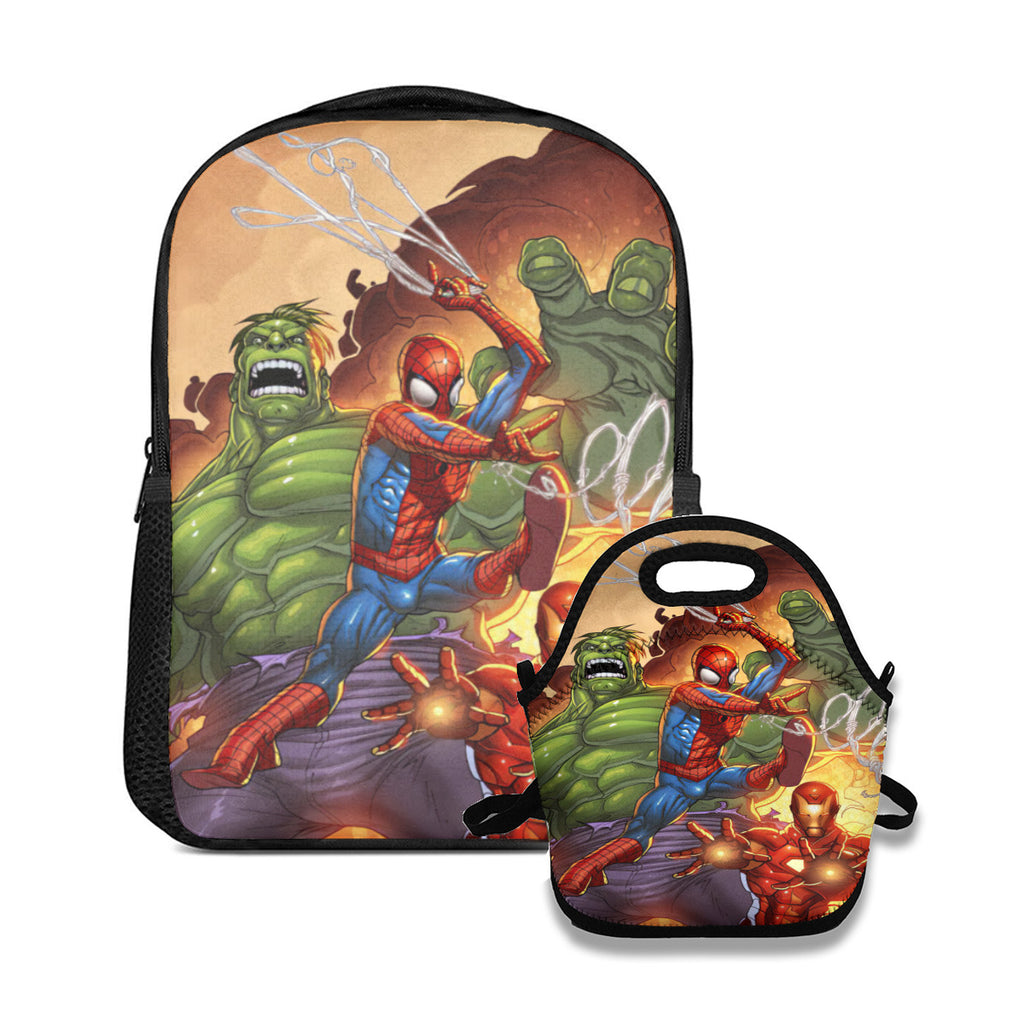 Lightweight and cute backpack and meal bag No.8DDU5H