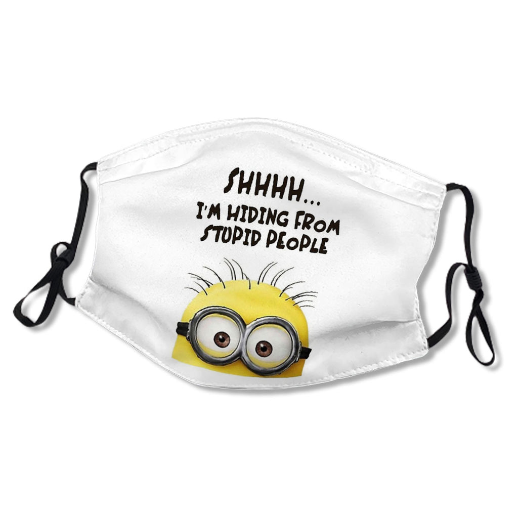 Funny Minion hiding No.8EDNEM