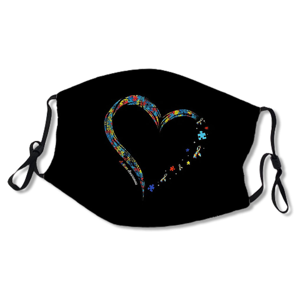 Cute Autism Heart Birthday Shirt Awareness Month Autism Puzzle Piece Mothers Day T Shirt No.8HDCJ2