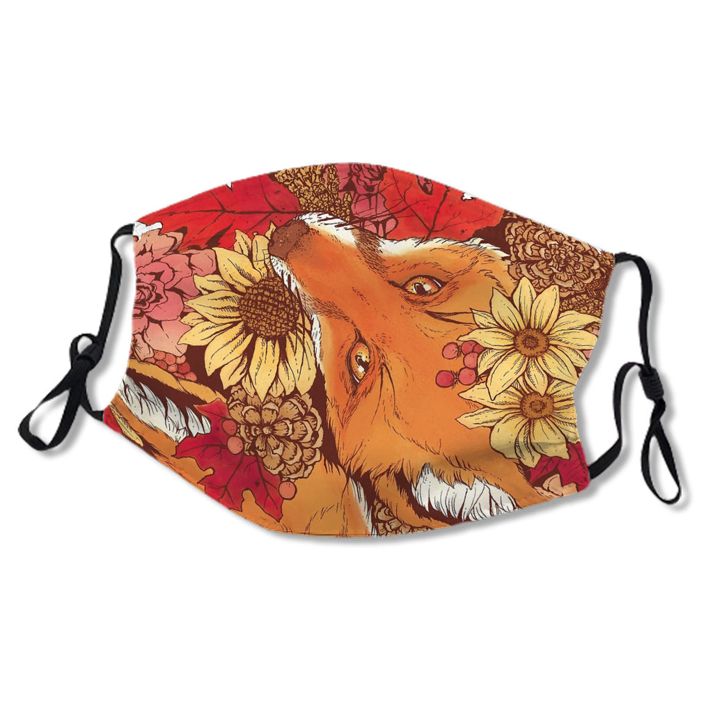 Autumn Fox Bloom Mask No.8IVP8D