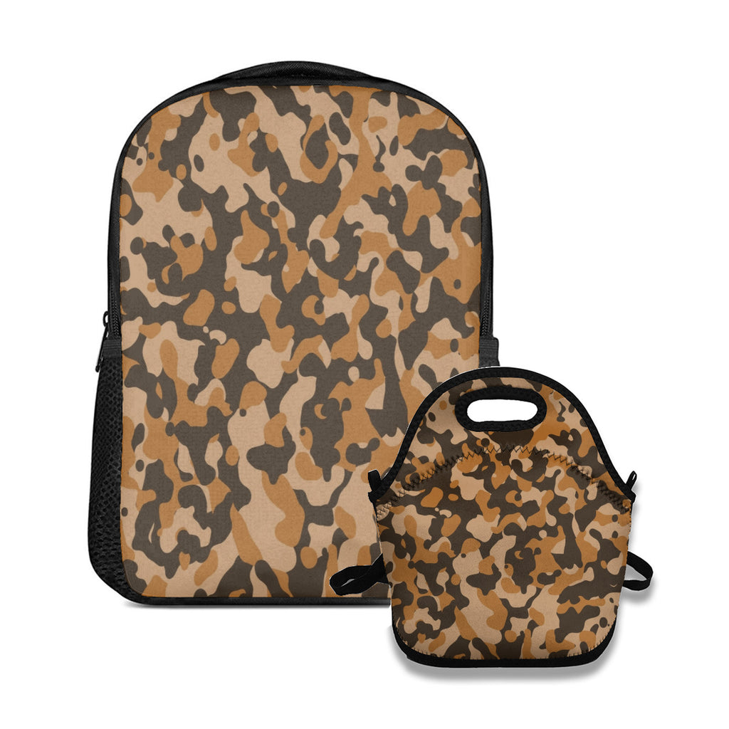 Lightweight and cute backpack and meal bag No.8LKPST