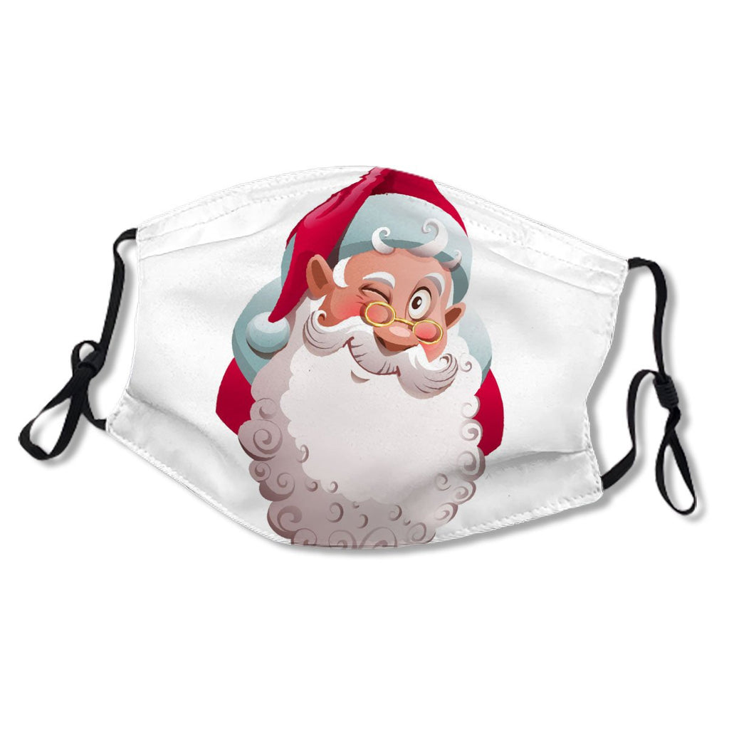 Cute Winking Santa Claus No. 8OL6XC