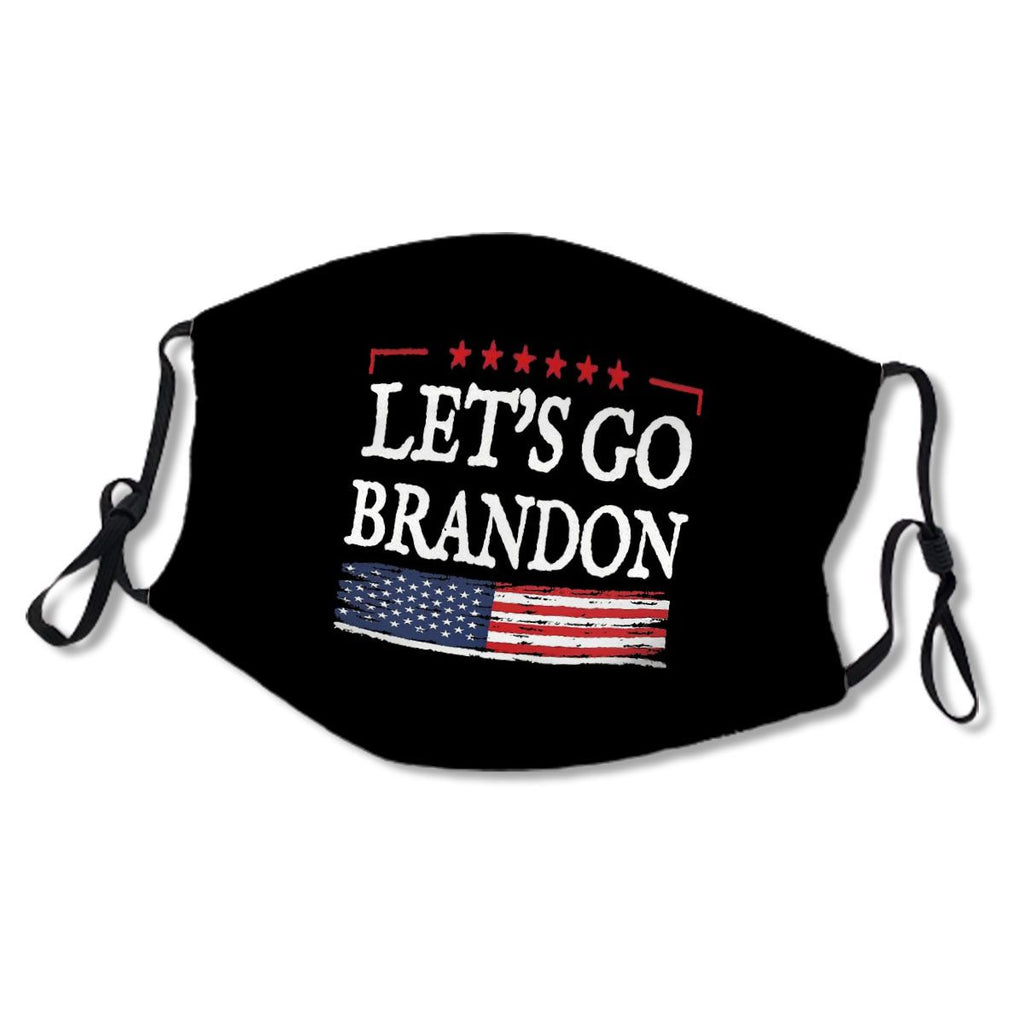 Let's Go Brandon Flag Funny Anti Biden Club Mask No.96ZKW2