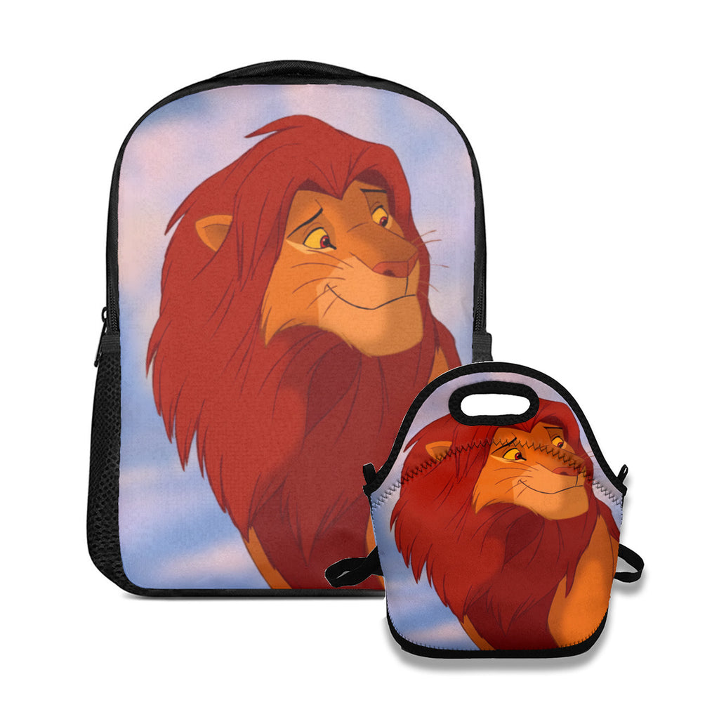 Lightweight and cute backpack and meal bag No.9BZQYP