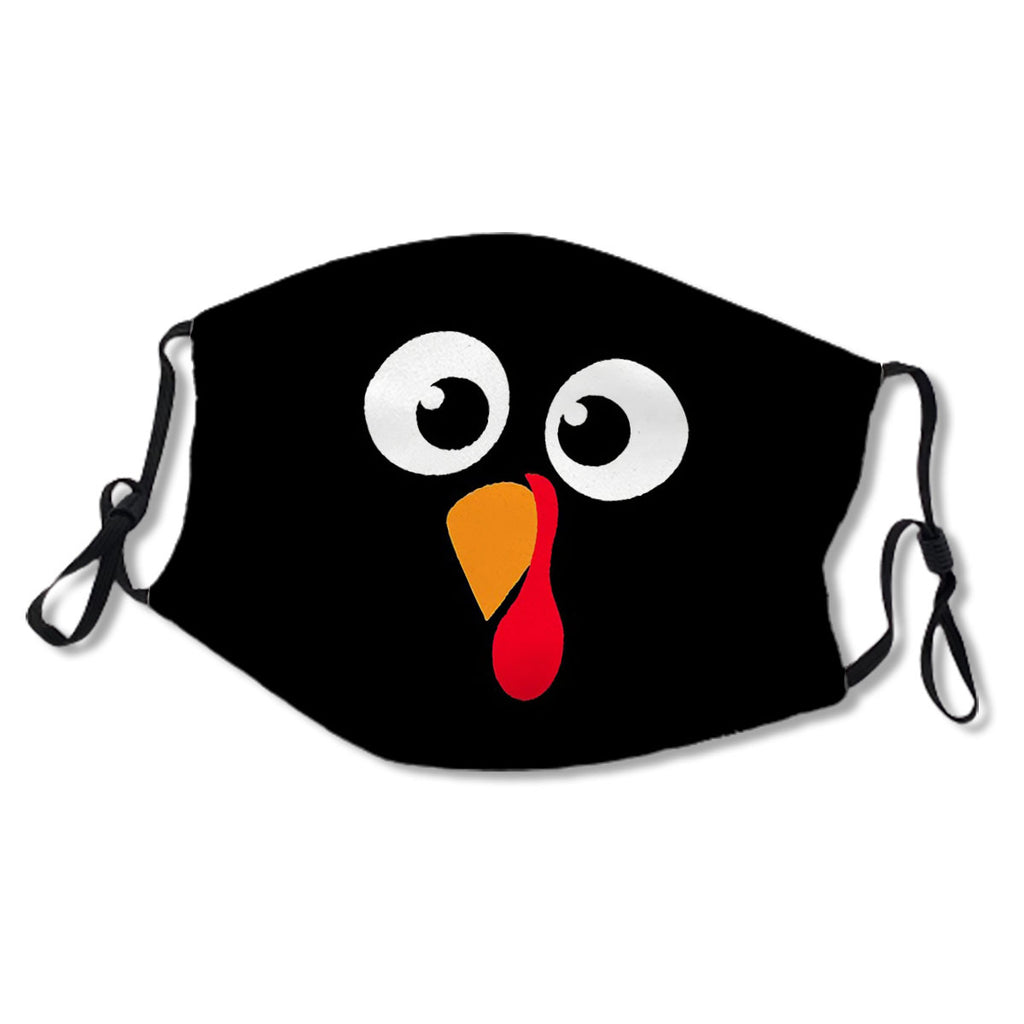 Cute Funny Turkey Face Thanksgiving Gift No.9GH67W