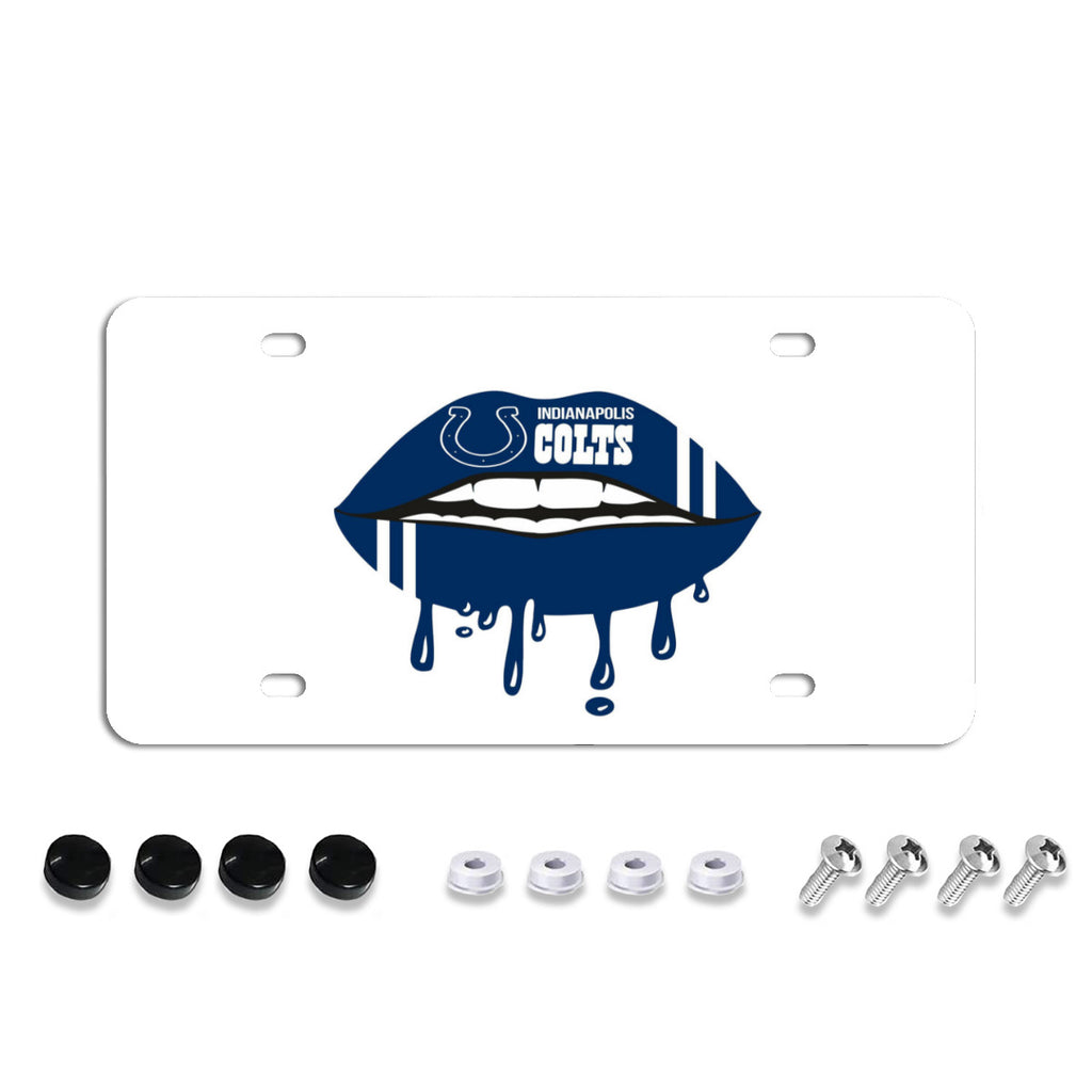 License Plate Covers, Unbreakable Tag Cover to Protect Your Car Front and Rear Plates, Fits All Standard US Plates, Screws Included No.9YPCM7