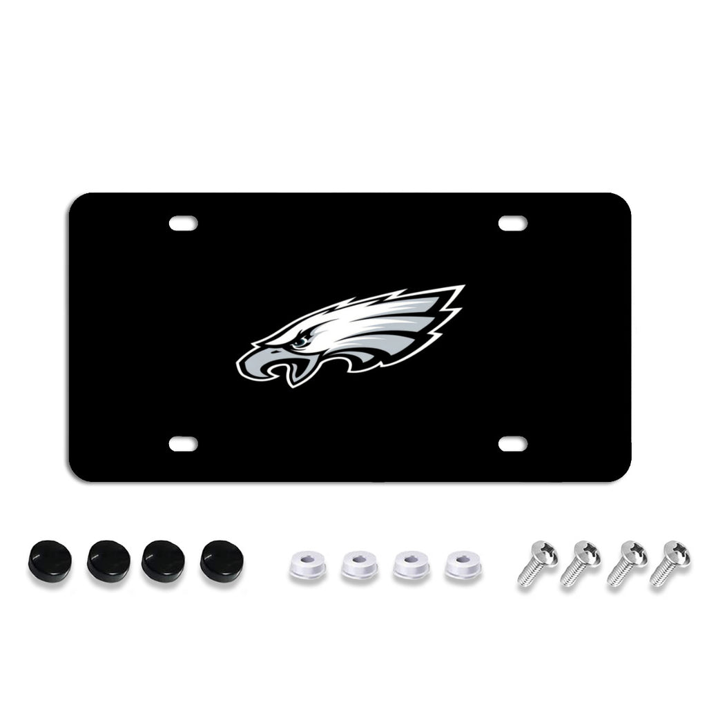 License Plate Covers, Unbreakable Tag Cover to Protect Your Car Front and Rear Plates, Fits All Standard US Plates, Screws Included No.AA3N8U