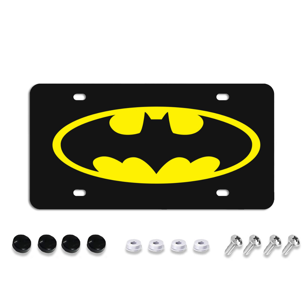 License Plate Covers, Unbreakable Tag Cover to Protect Your Car Front and Rear Plates, Fits All Standard US Plates, Screws Included No.AC4WP3