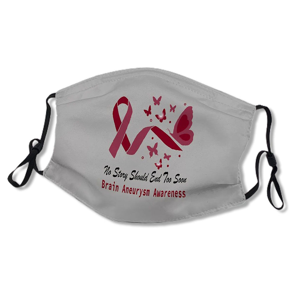 No Story Should End Too Soon Brain Aneurysm Awareness / Brain Aneurysm Awareness Gift No.ASKC7N
