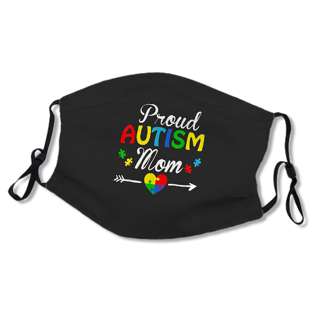 Proud Autism Mom Puzzle heart Autism Awareness 2020 No.AVVOB2